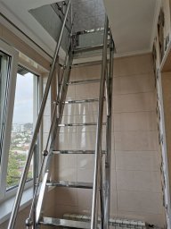 Лестницы из нержавеющей стали