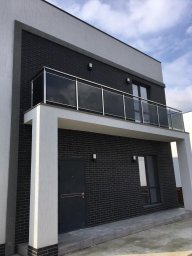 Перила ограждения со стеклом и без из нержавеющей стали