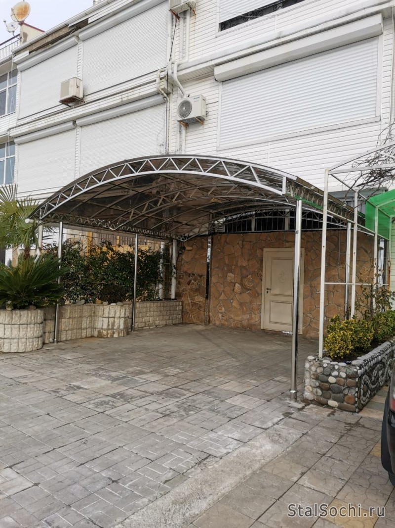 Навесы из нержавеющей стали