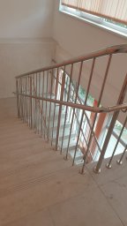 Перила ограждения со стеклом и без из нержавеющей стали