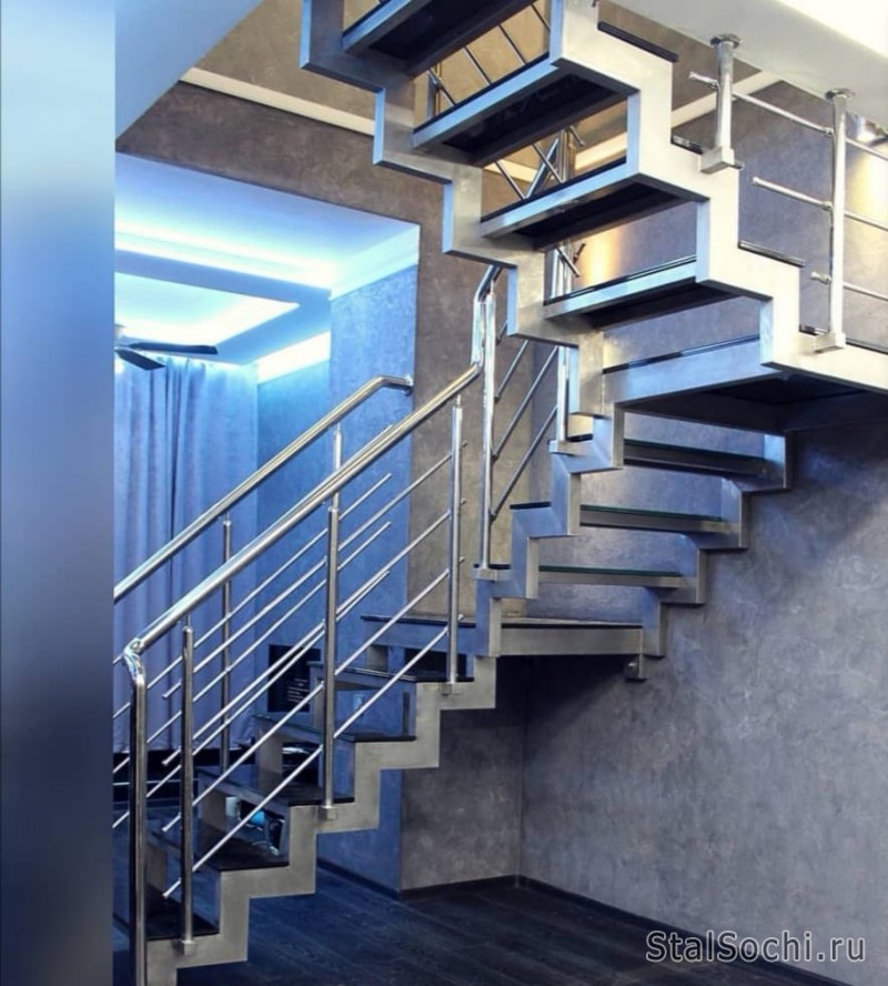 Лестницы из нержавеющей стали