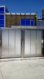 Ворота, заборы из нержавеющей стали